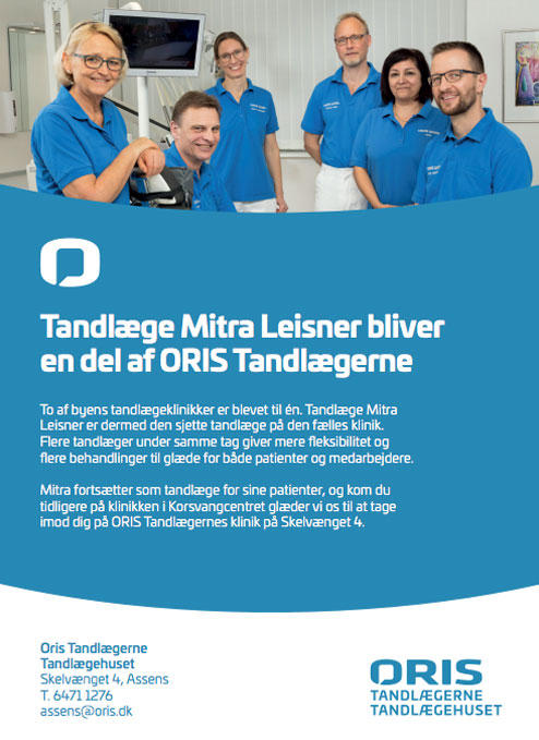 ORIS Assens udvides ORIS Tandl gerne